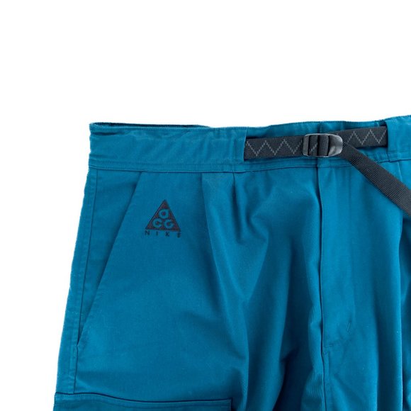 NWT NIKE ACG Woven Cargo Pants Midnight Turquoise CD7646-347 GORP Techwear XL - Picture 7 of 10